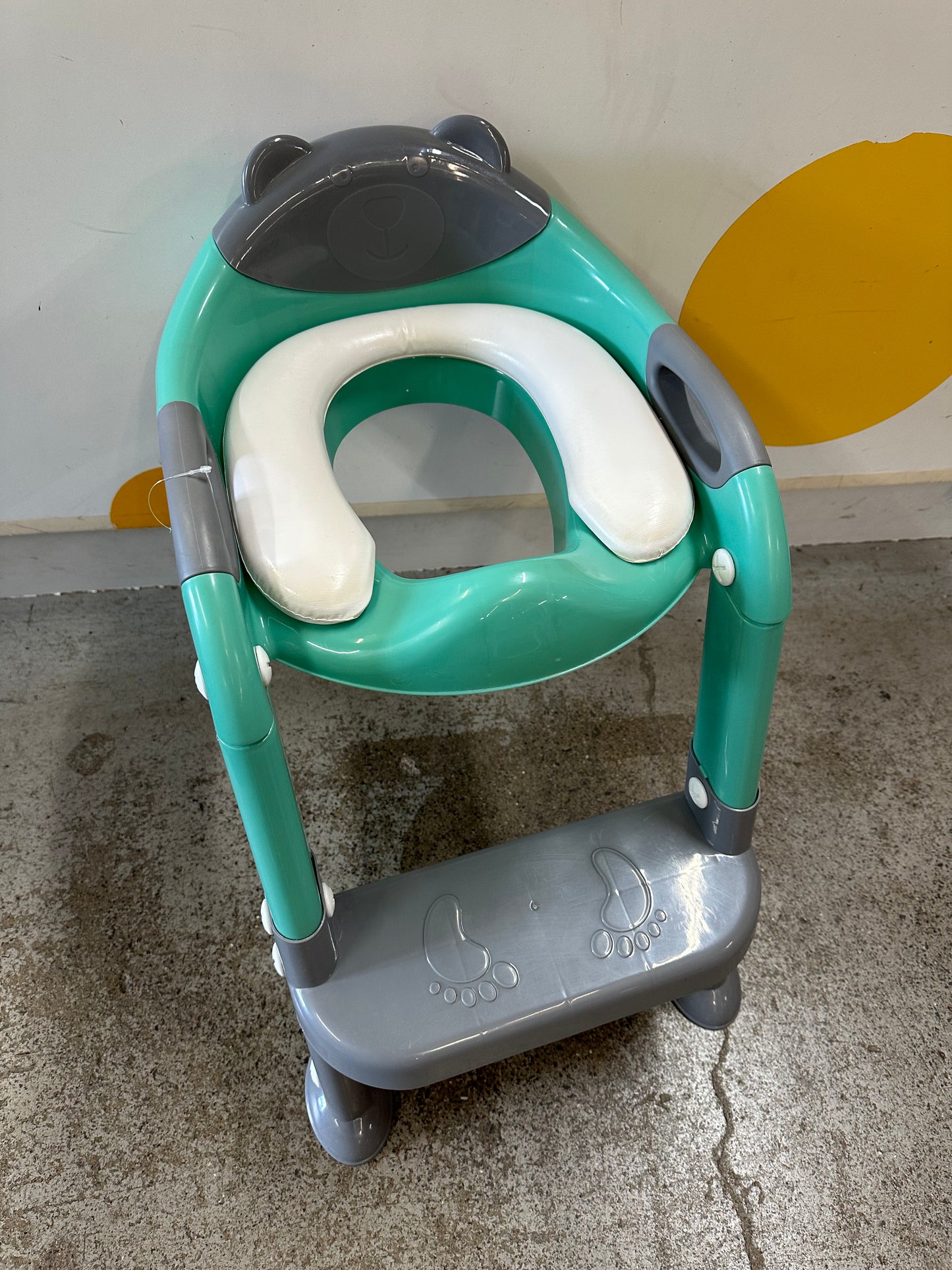 Skyroku Potty Seat Ladder, Green
