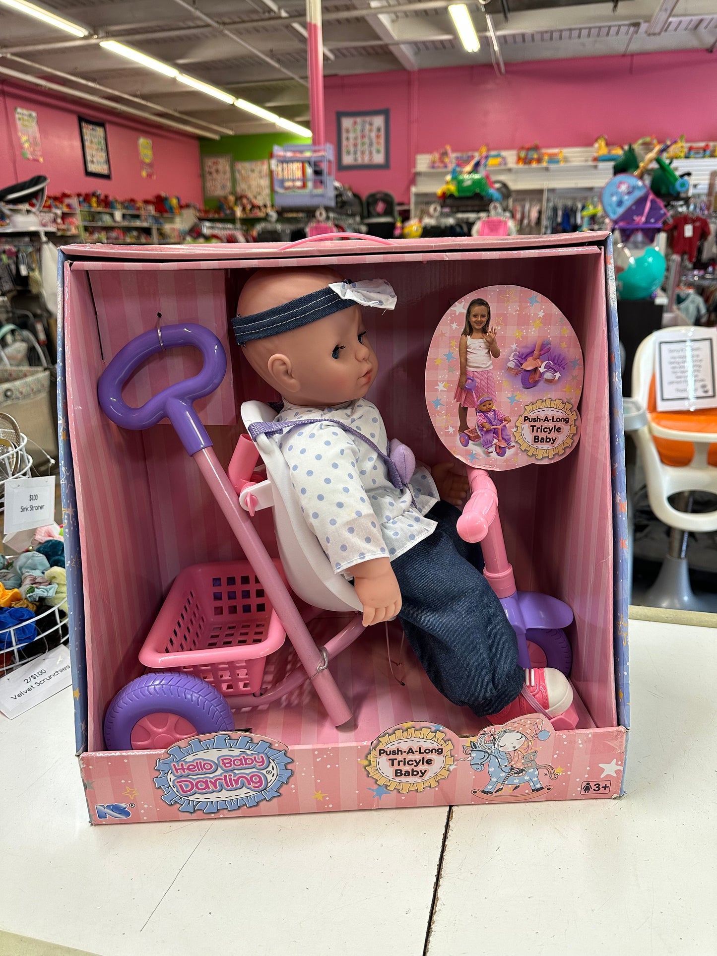 New Hello Baby Darling Tricycle Set