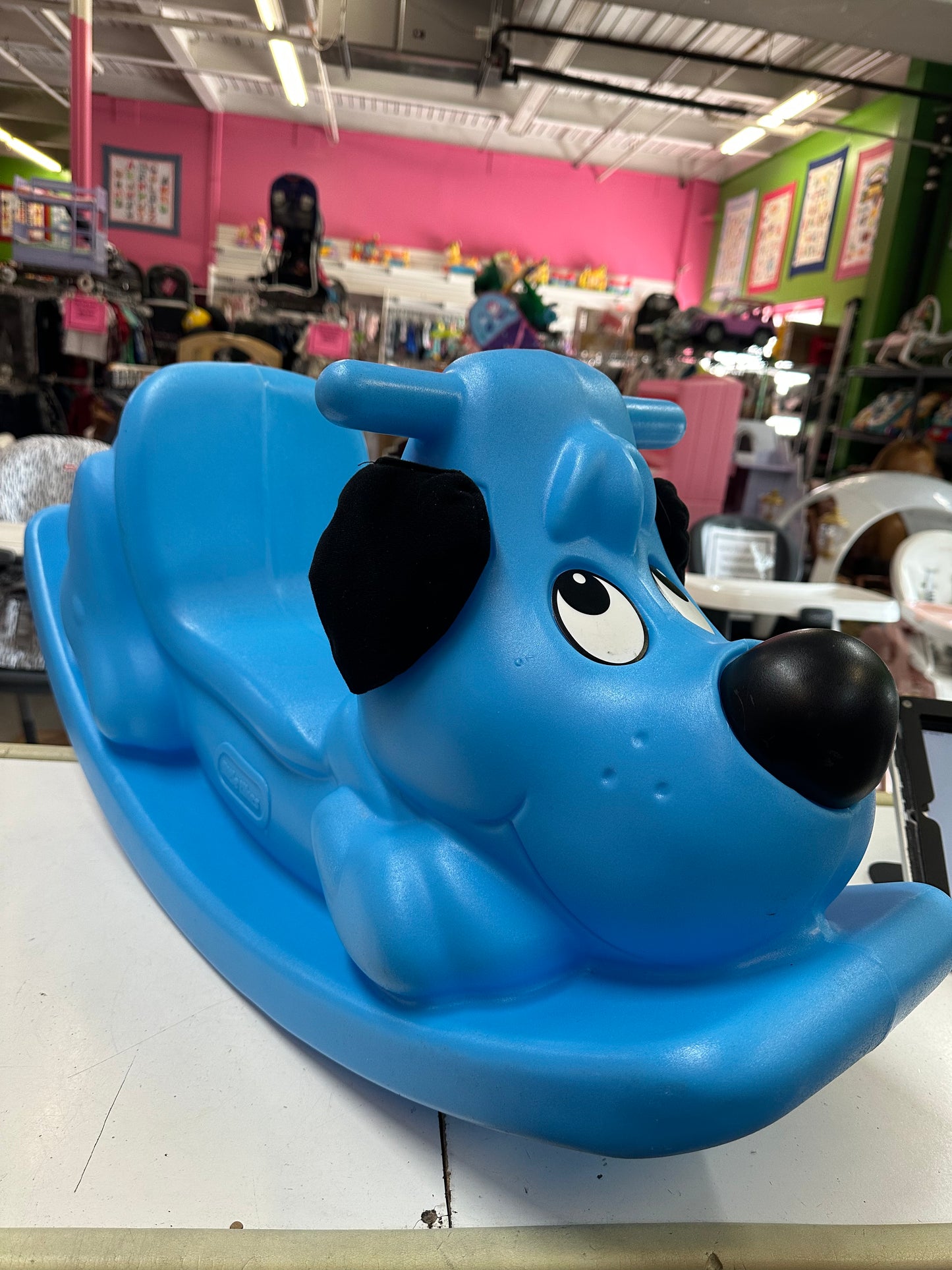 Little Tikes Rockin' Puppy, Blue