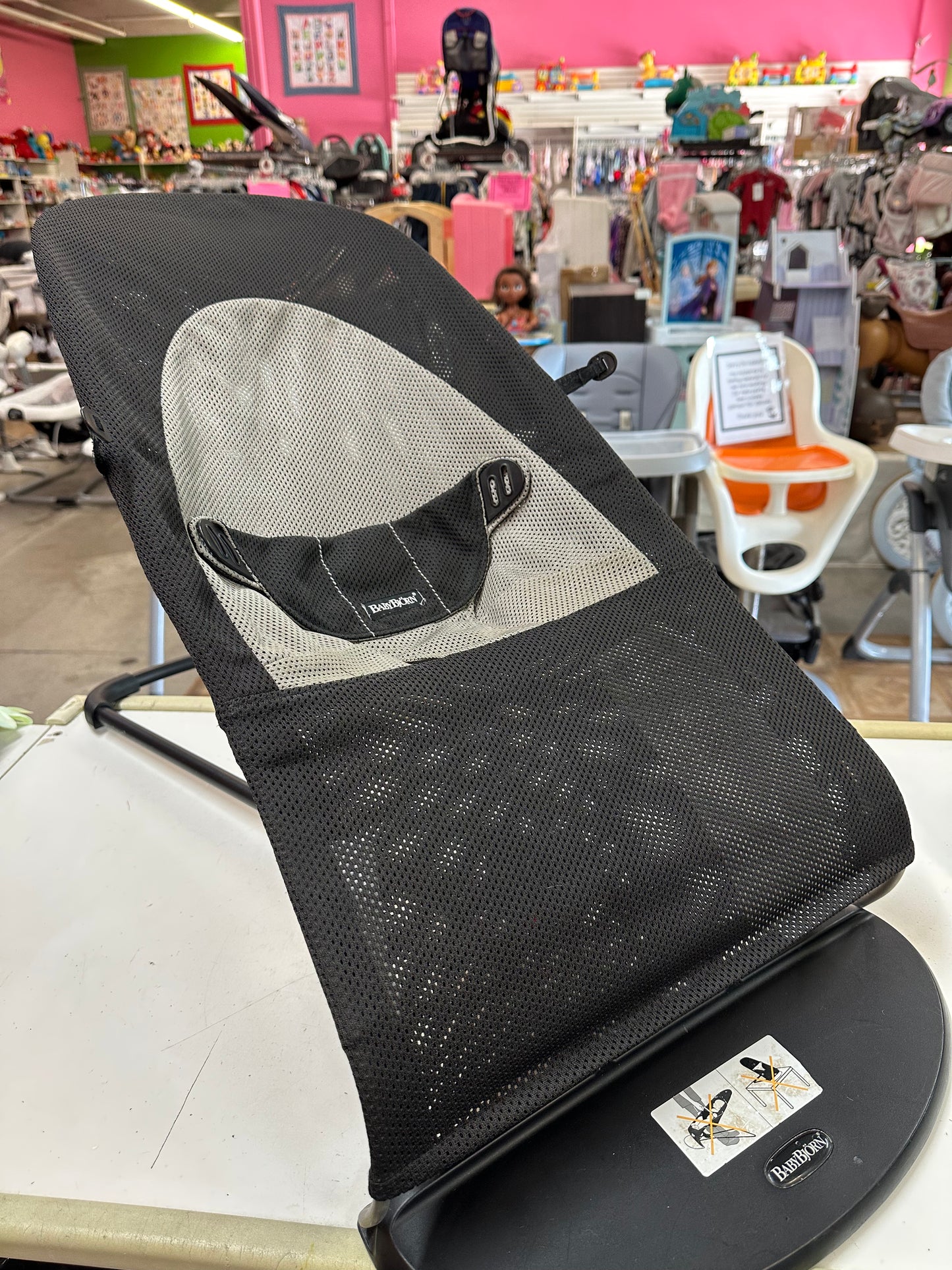 Baby Bjorn Bouncer, Blk/Grey