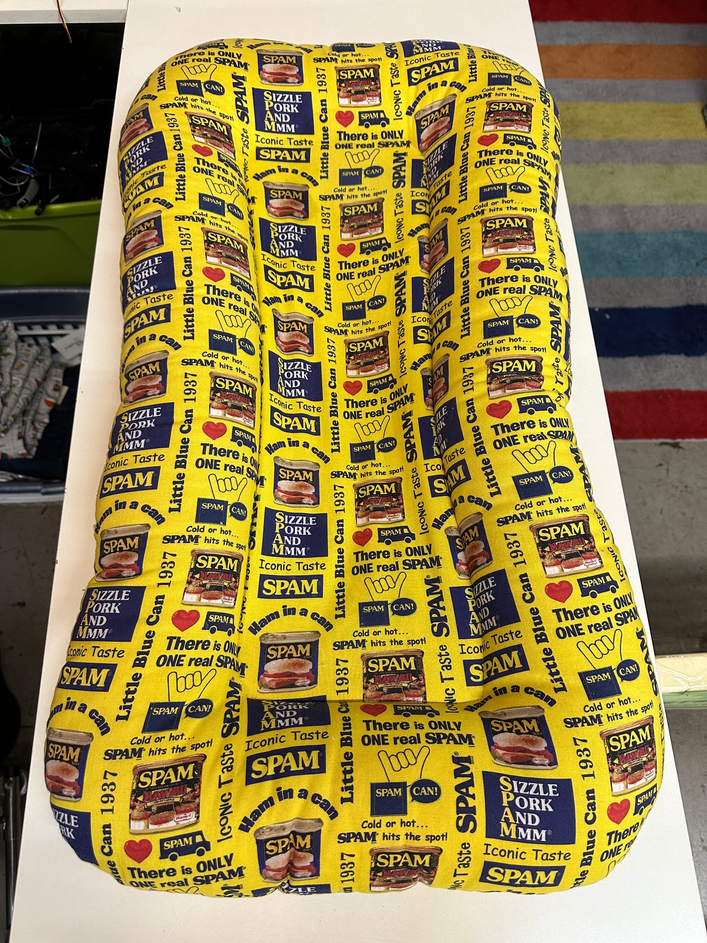 Custom Spam Lounger & Bib Set