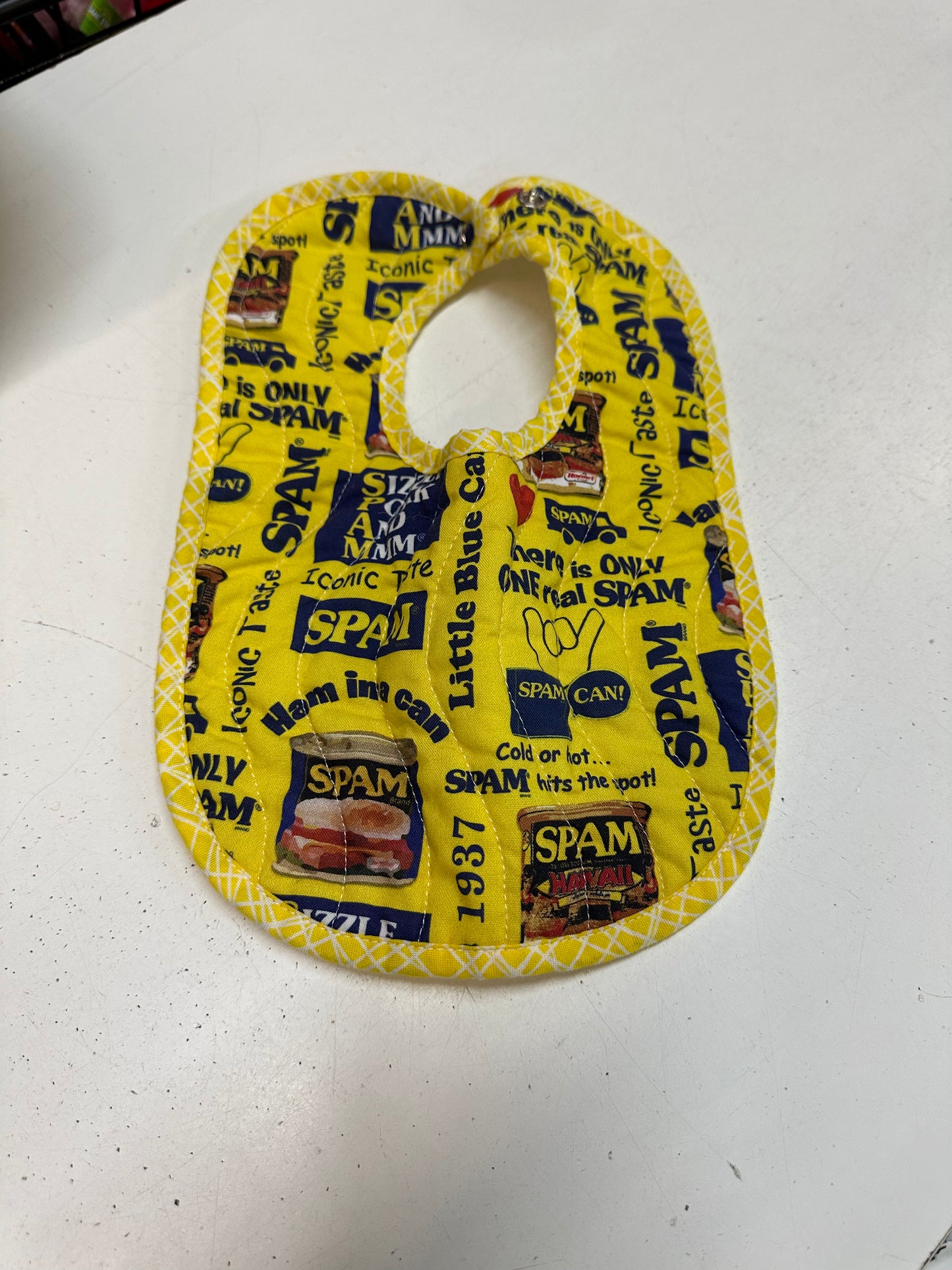 Custom Spam Lounger & Bib Set
