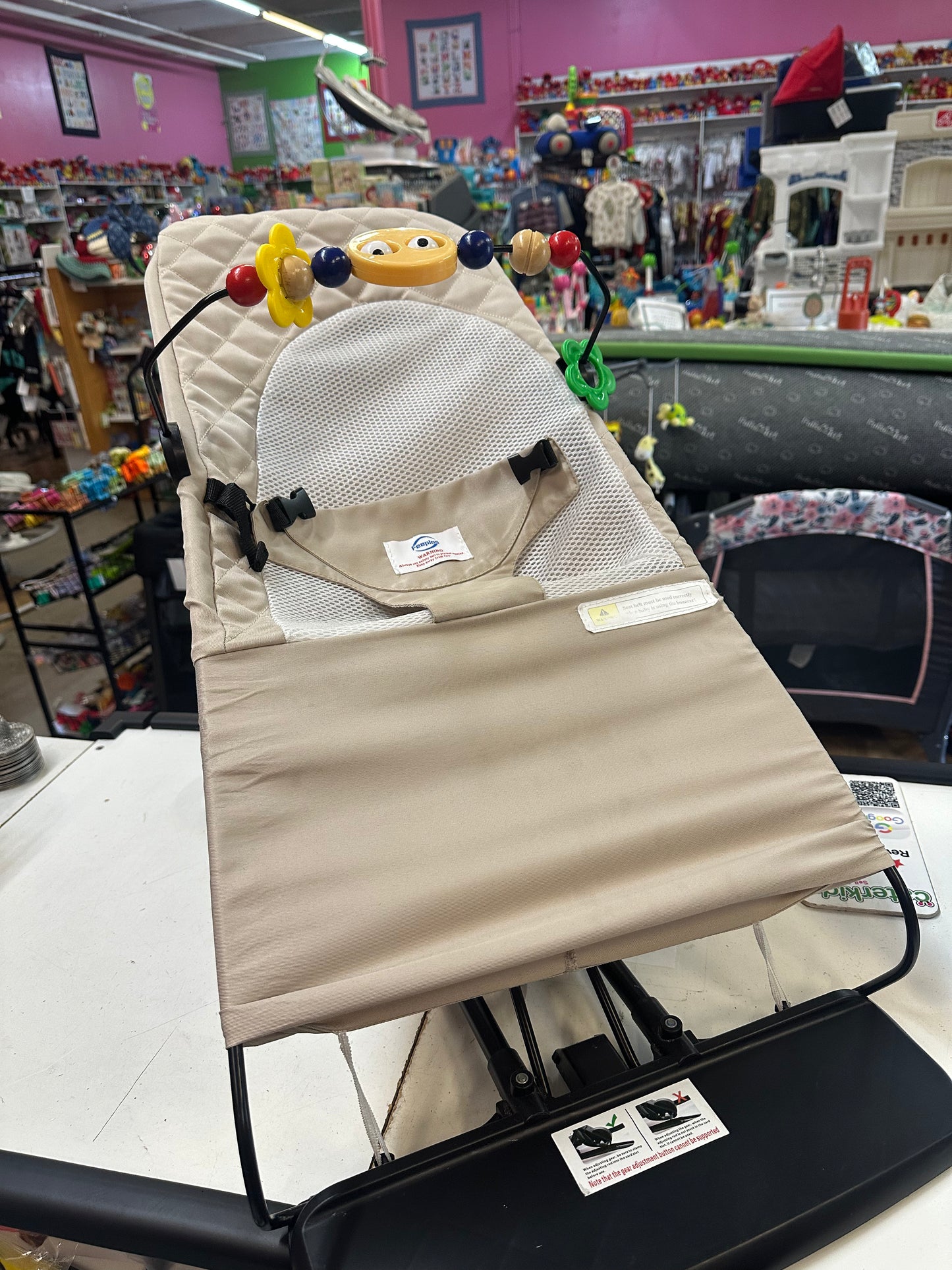 Baby Bouncer, Beige