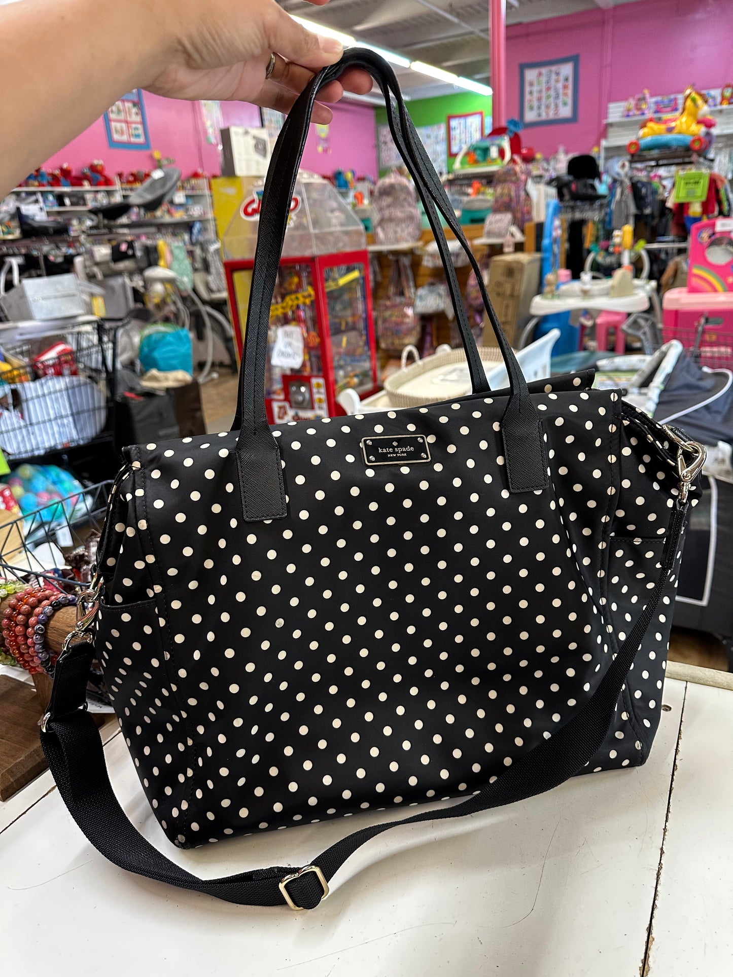 Kate Spade Diaper Bag, Polka Dot