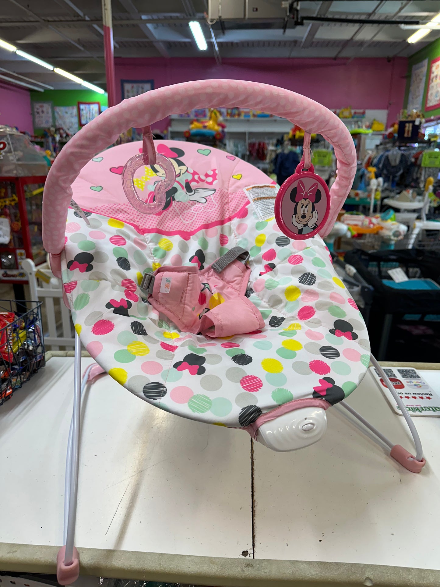 Minnie Mouse Bouncer, Polka Dot