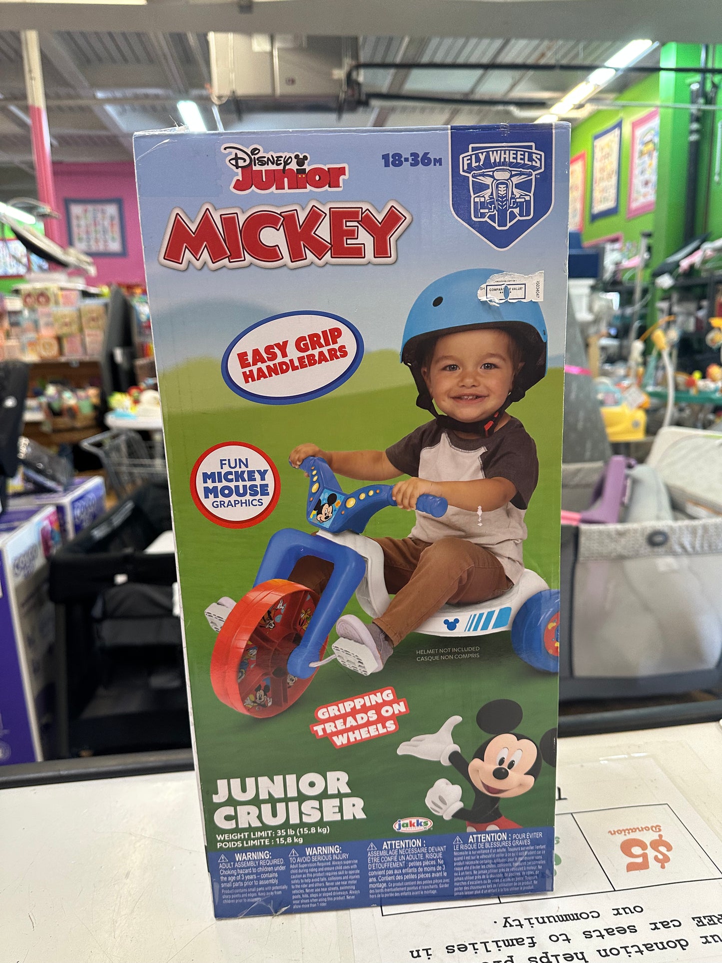 New Disney Mickey Mouse Junior Cruiser