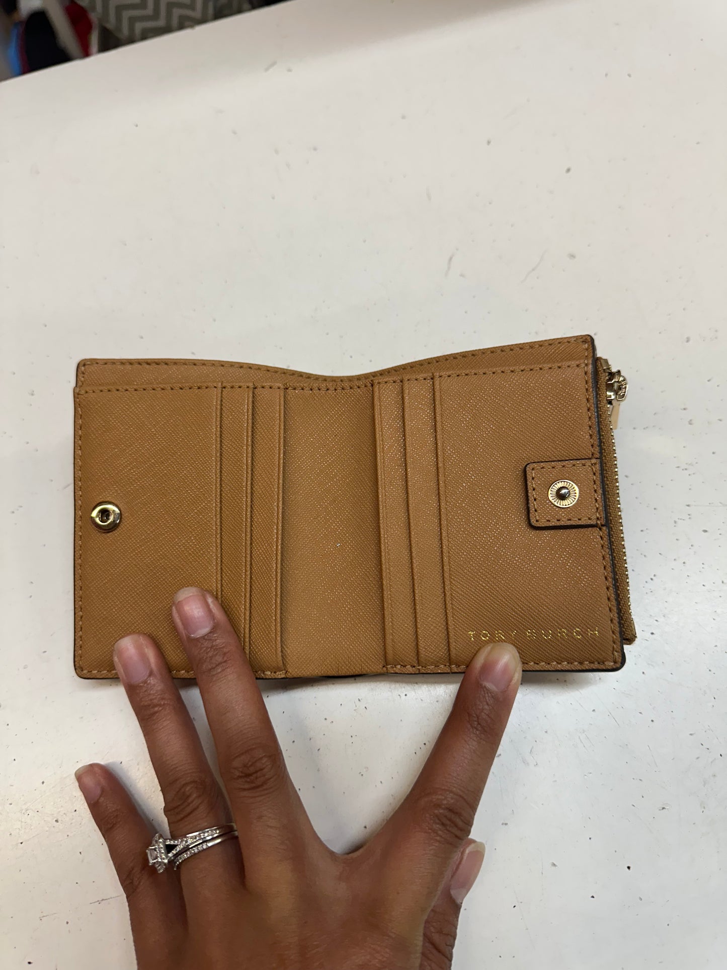 Tory Burch Wallet, Brwn