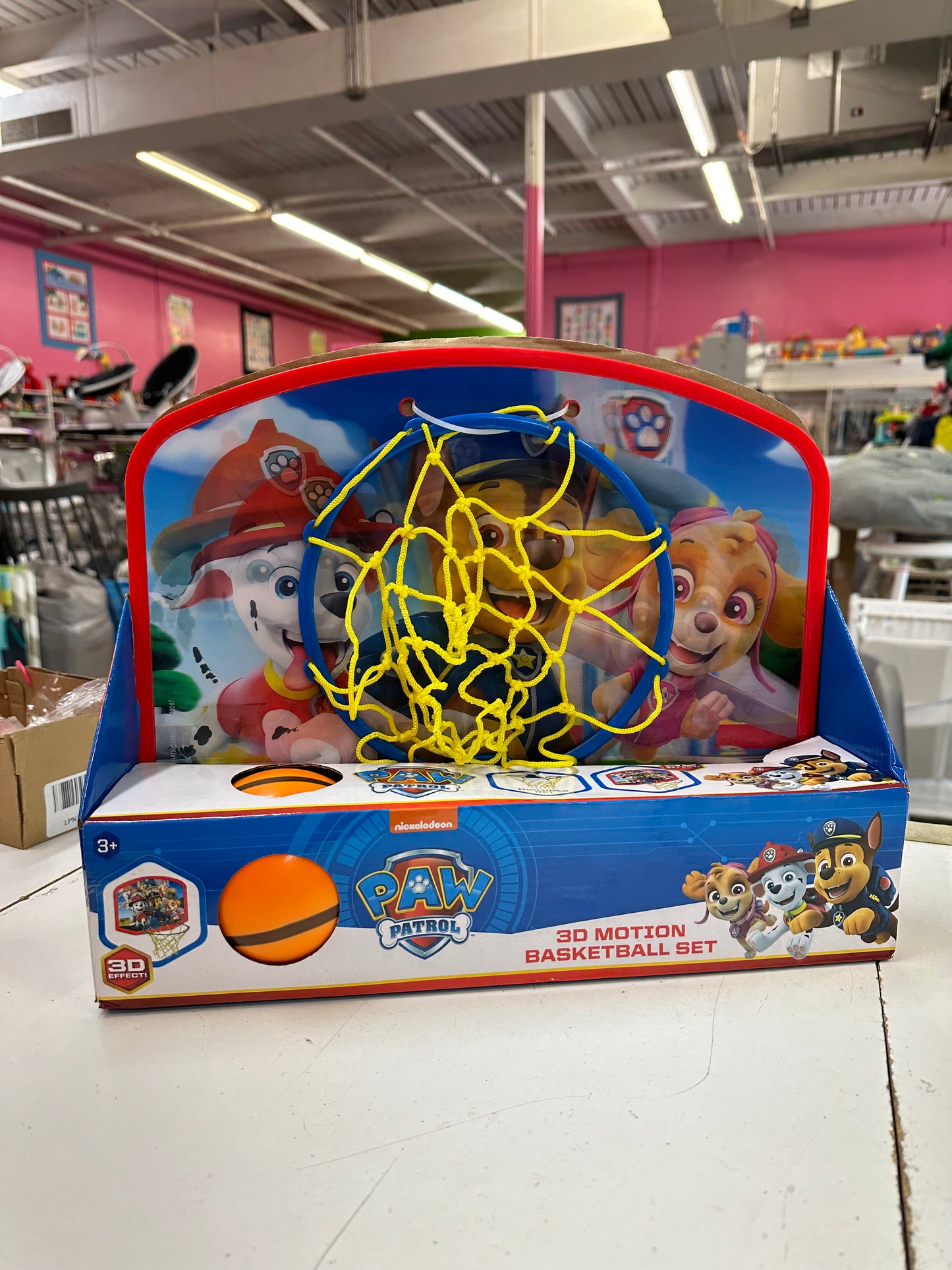 New Paw Patrol Basketball Set
