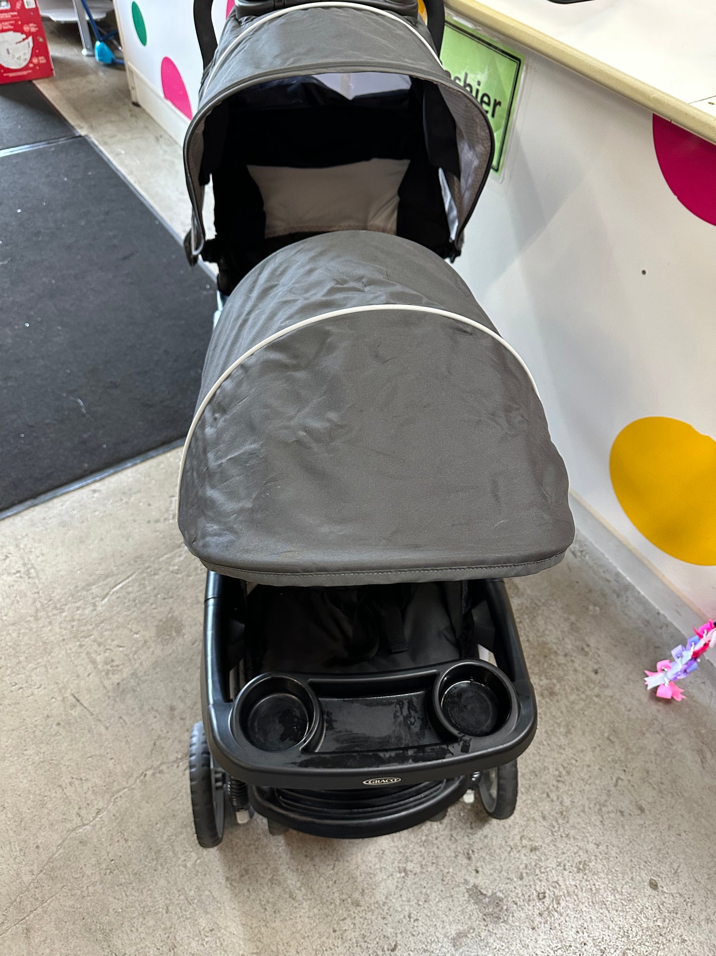 Graco DuoGlider Double Stroller, Black