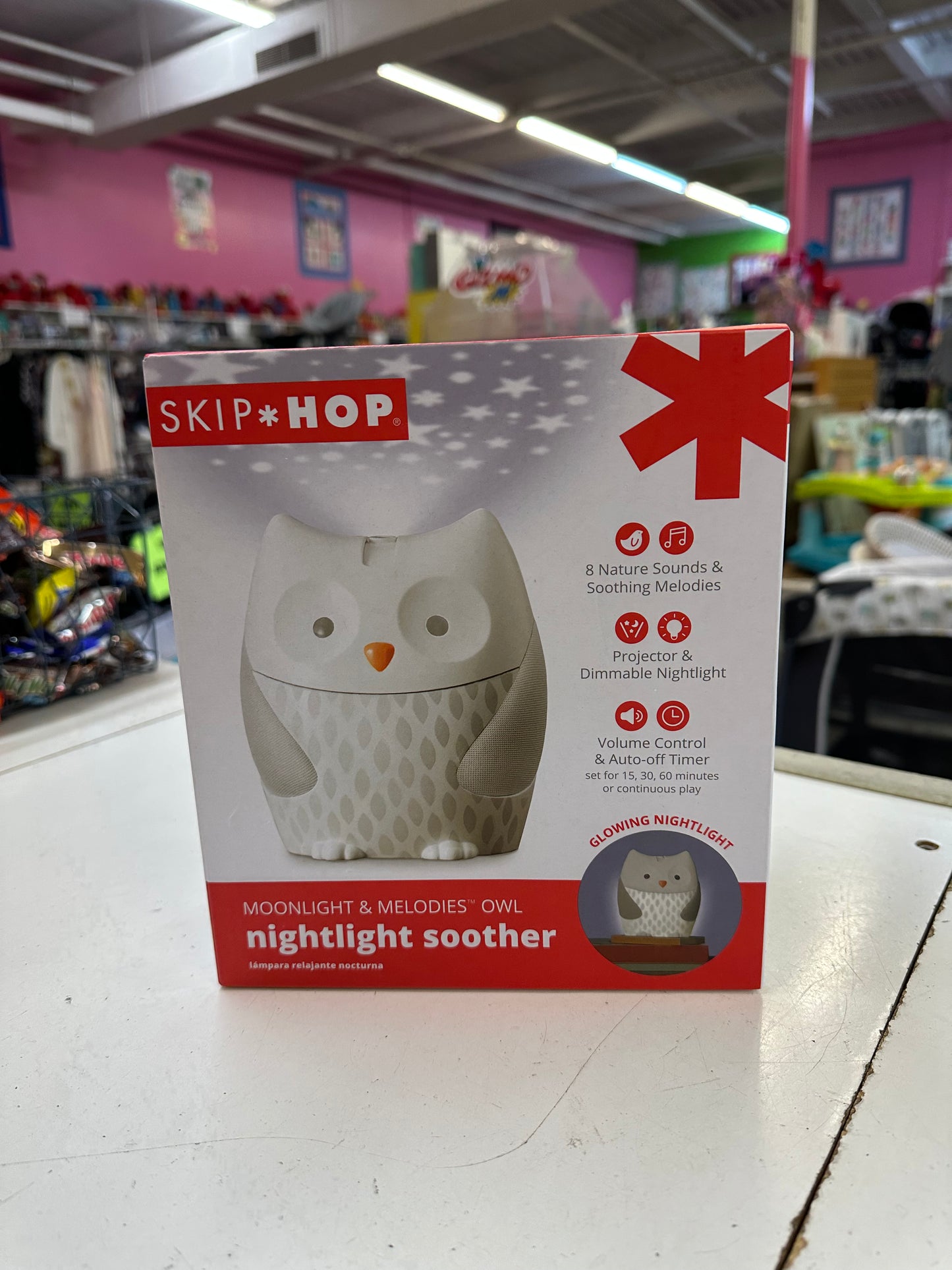 New Skip Hop Nightlight Soother