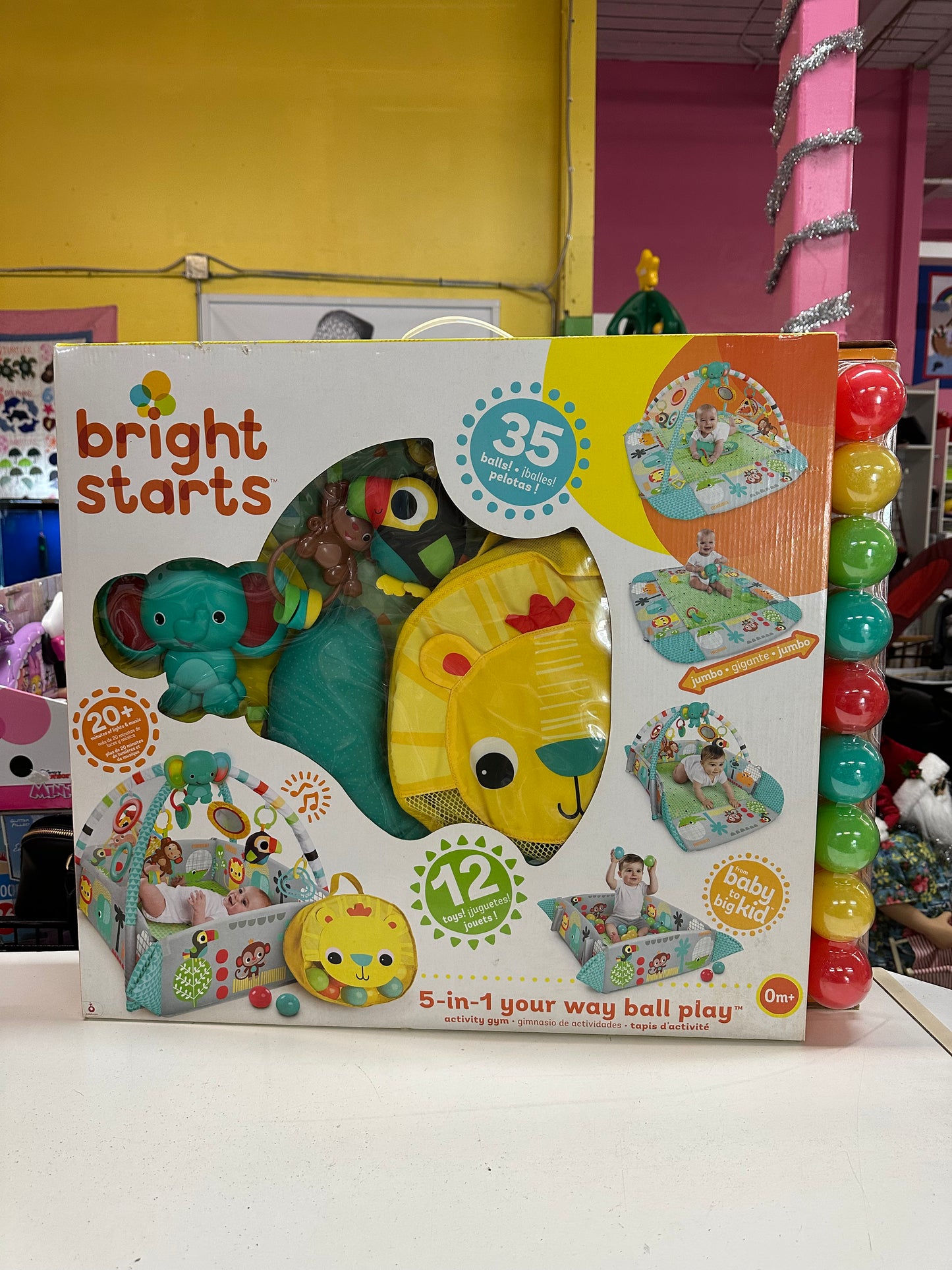 New Bright Starts 5-in-1 your Way Ball Play