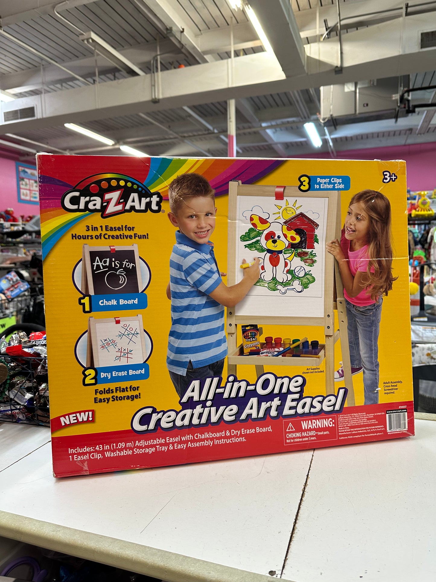 New CraZArt All-in-One Easel
