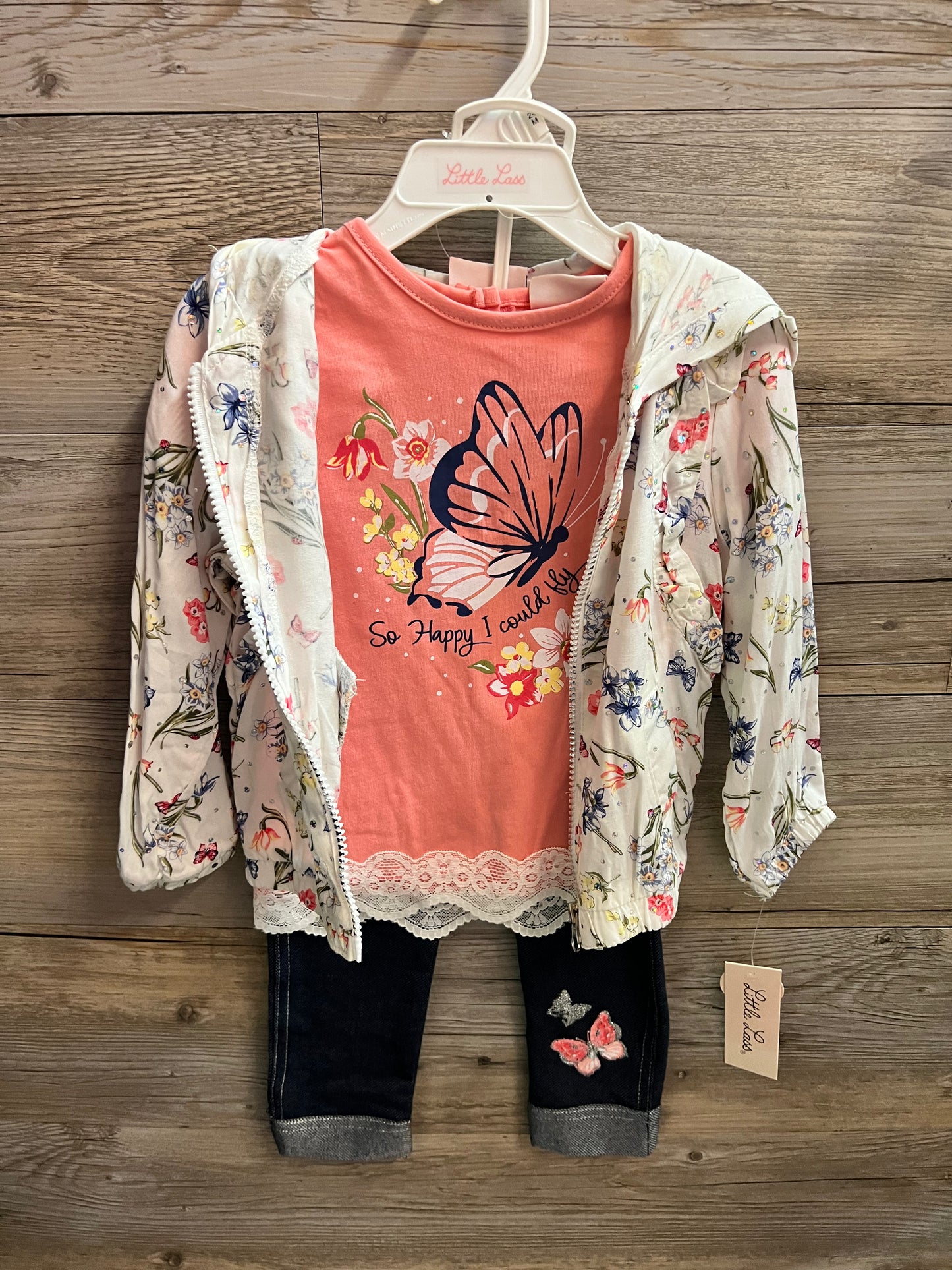 New Little Lass 3pc, Size 24M