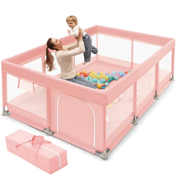Large Playpen, Pink