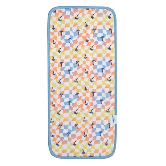 Sunset Checker Burp Cloth