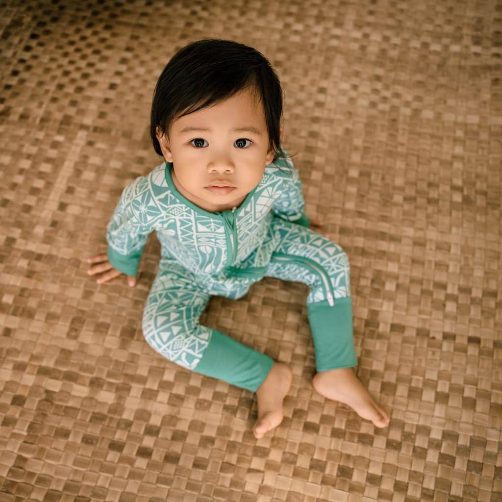 Kapa Kulture Bamboo Coverall: 3-6M