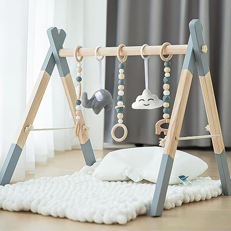 New Wooden Play Gym