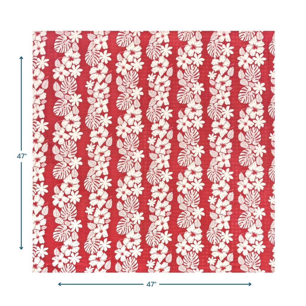 Vintage Aloha Muslin Swaddle Blanket