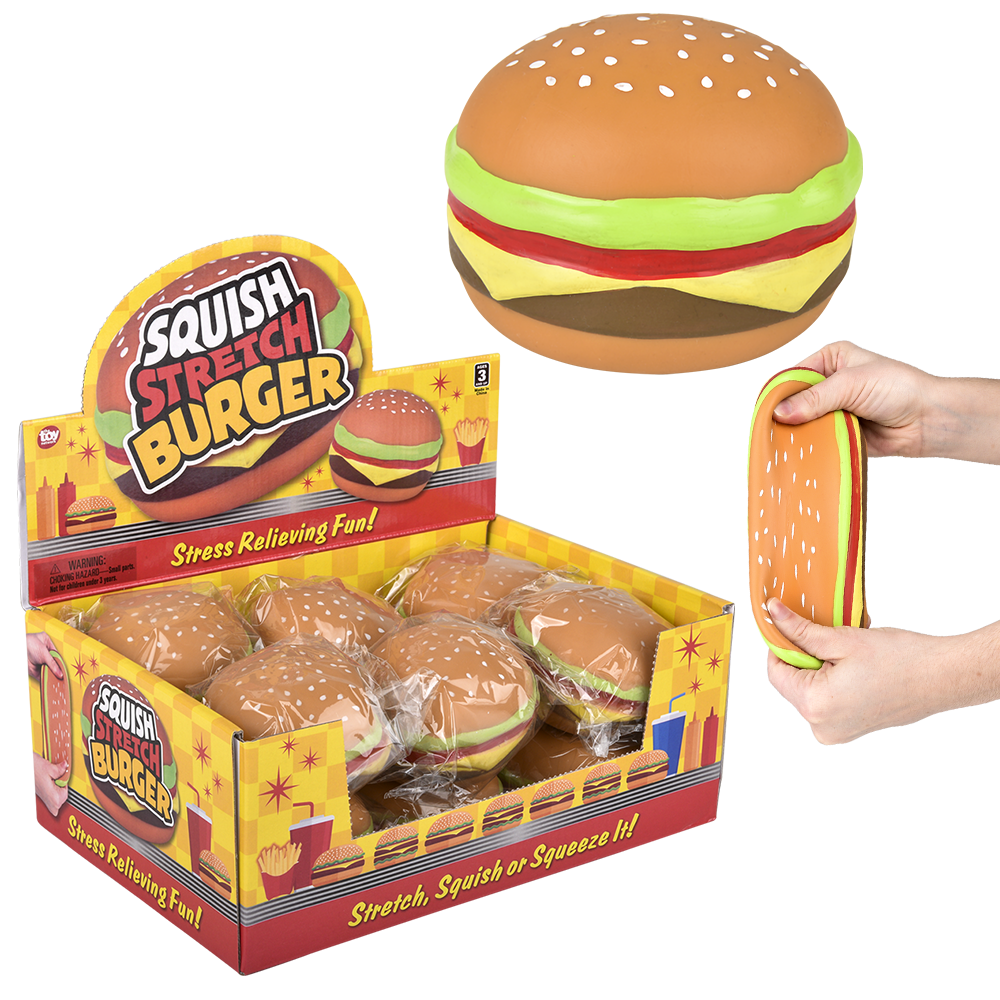 SQUISH AND STRETCH HAMBURGER