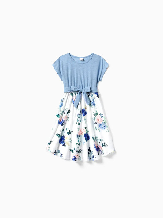 T-Shirt Dress: Blue 2 Years