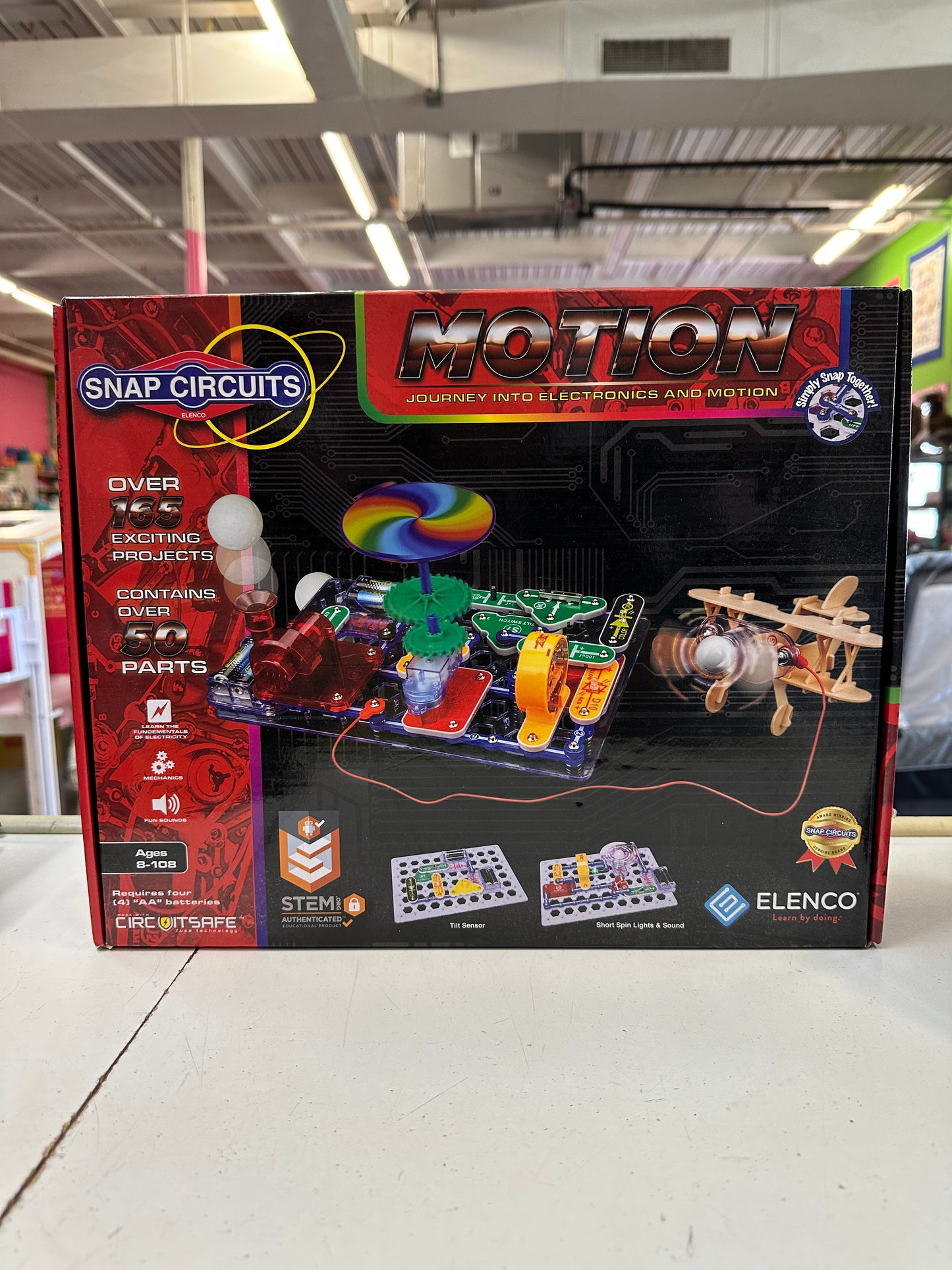 New Snap Circuit Motion Electronics Kit