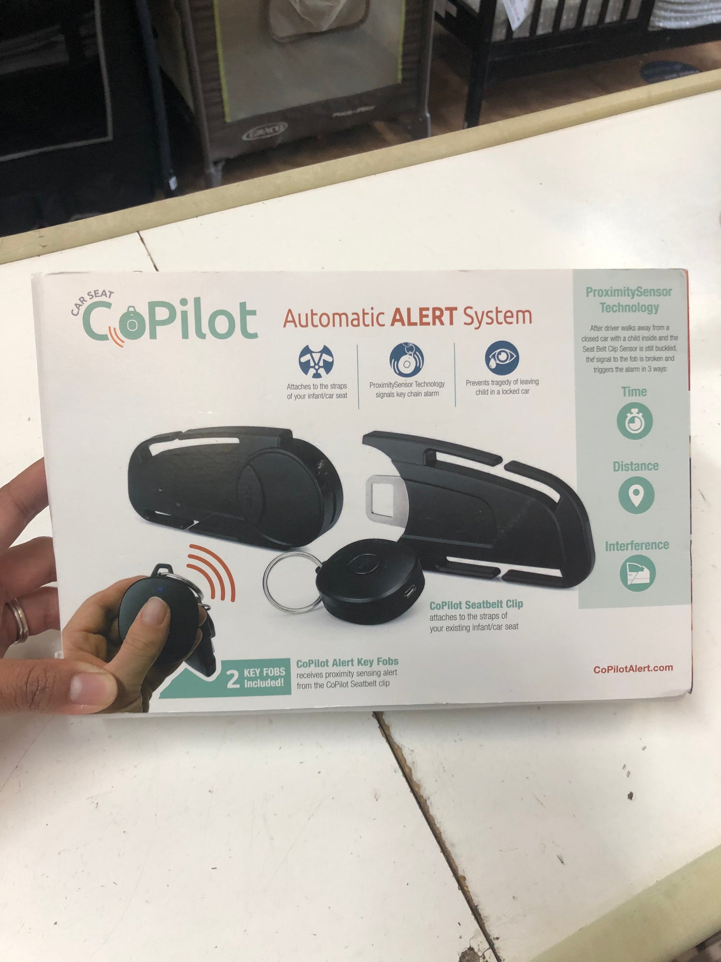 New Car Seat Co Pilot Automatic Alert System