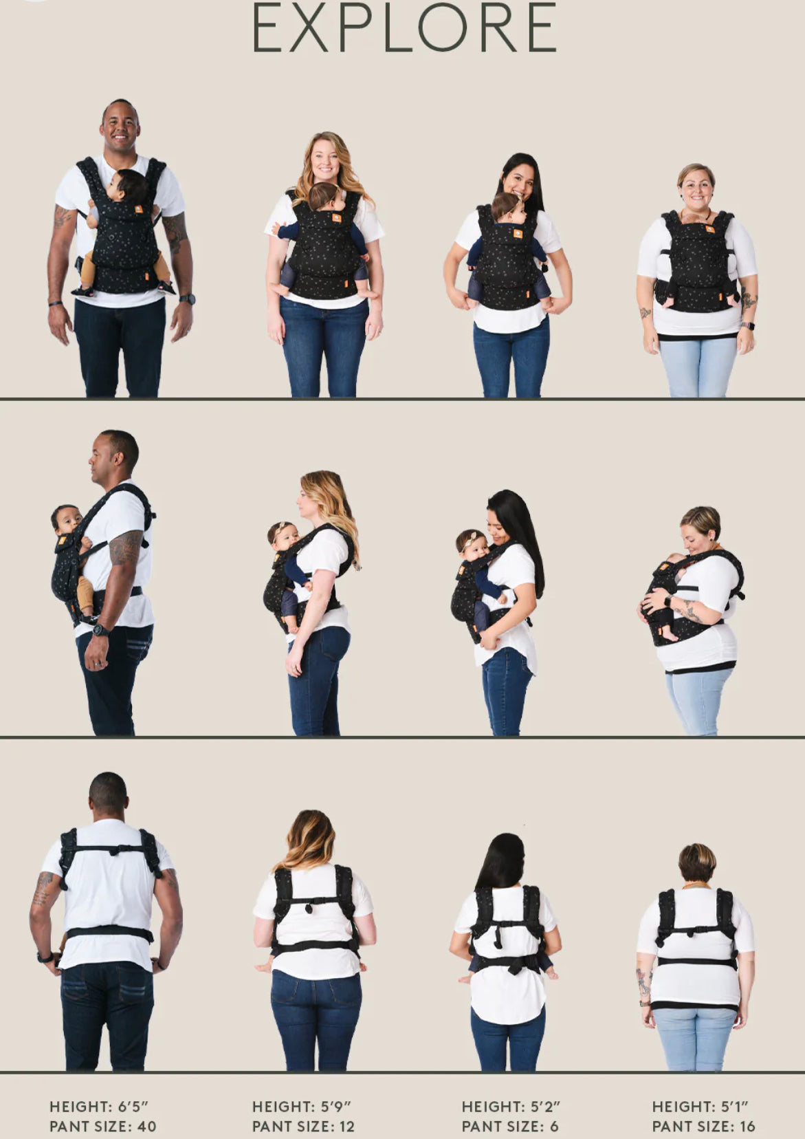 Tula Explore Baby Carrier