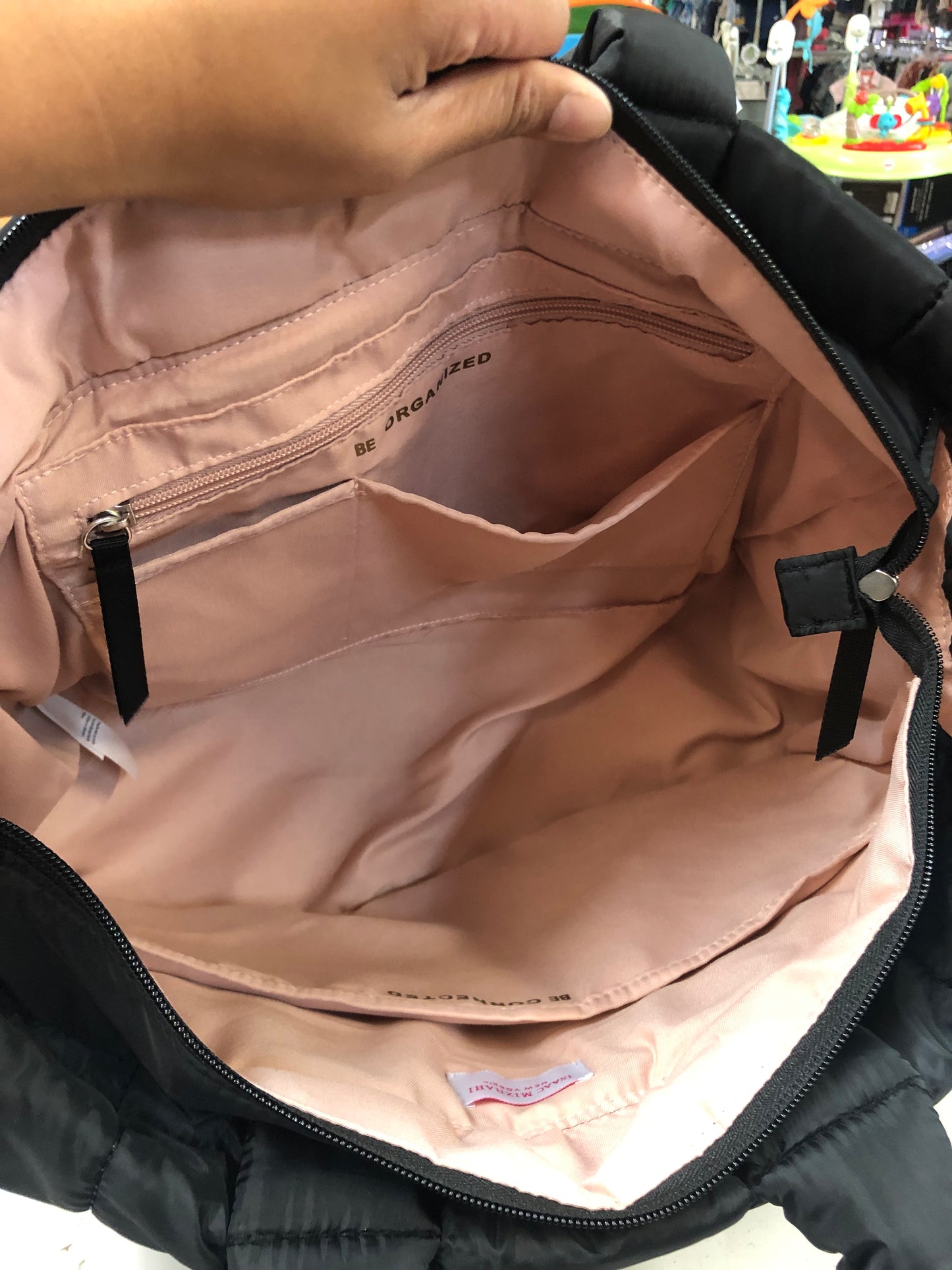 Isaac Mizrahi Puffer Tote Bag