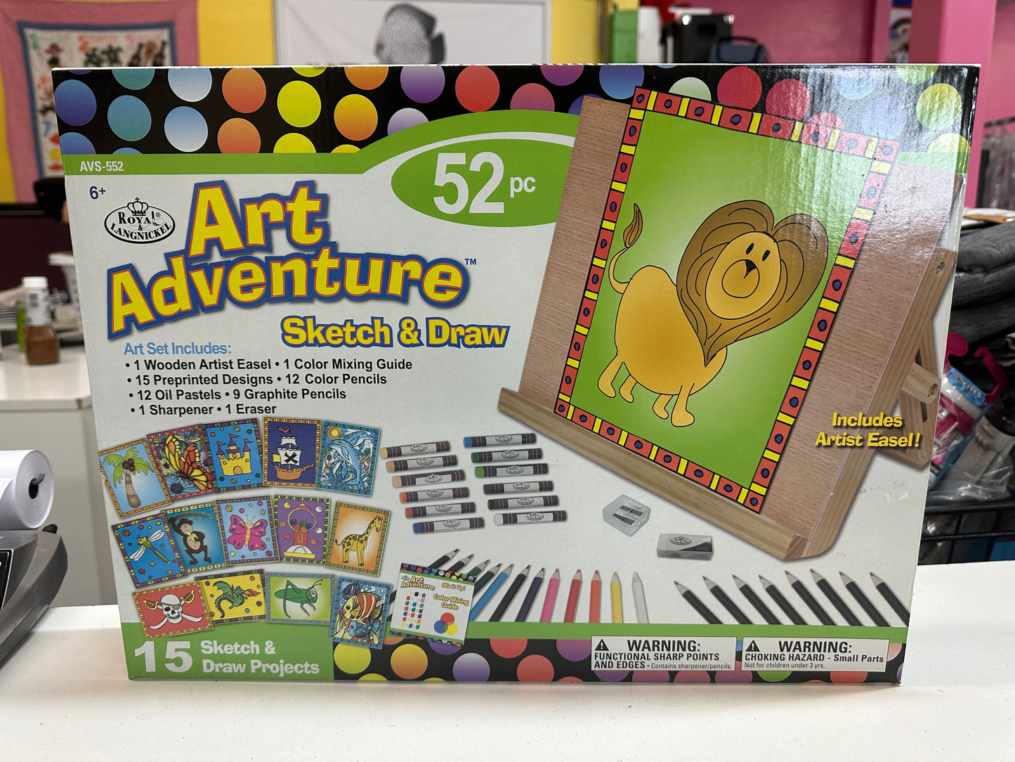 New Art Adventure Sketch & Draw Set