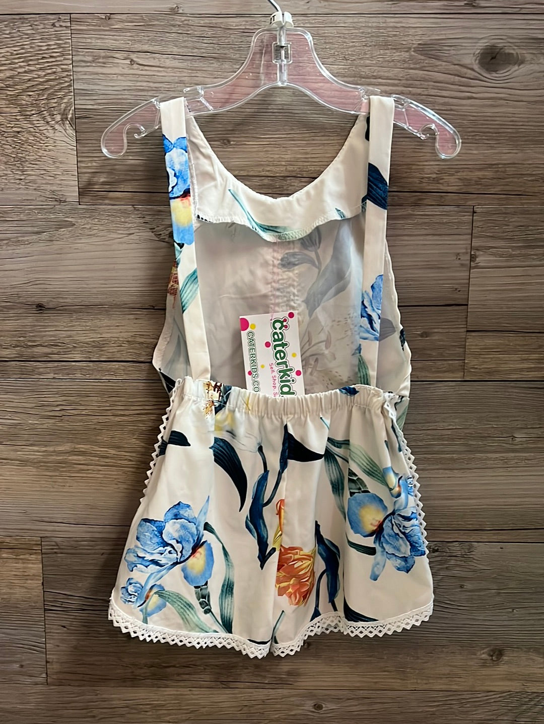 Floral Romper, Size 2T