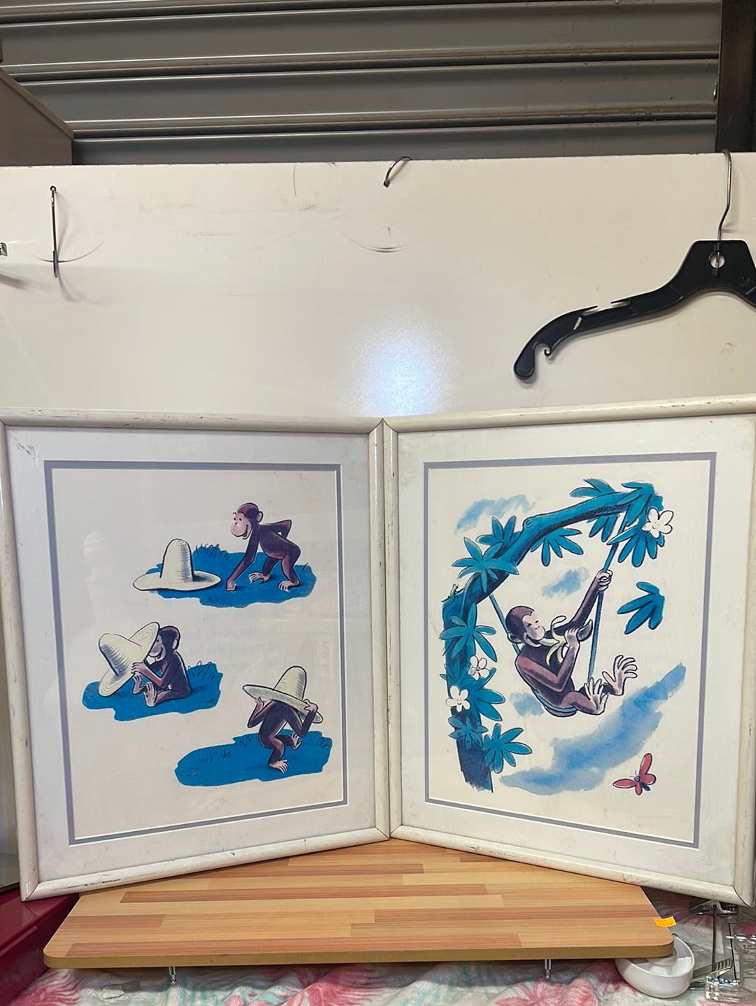 Curious George Wall Decor 2pc Set