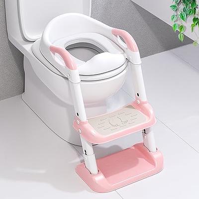 Potty Training Ladder, Pink/White