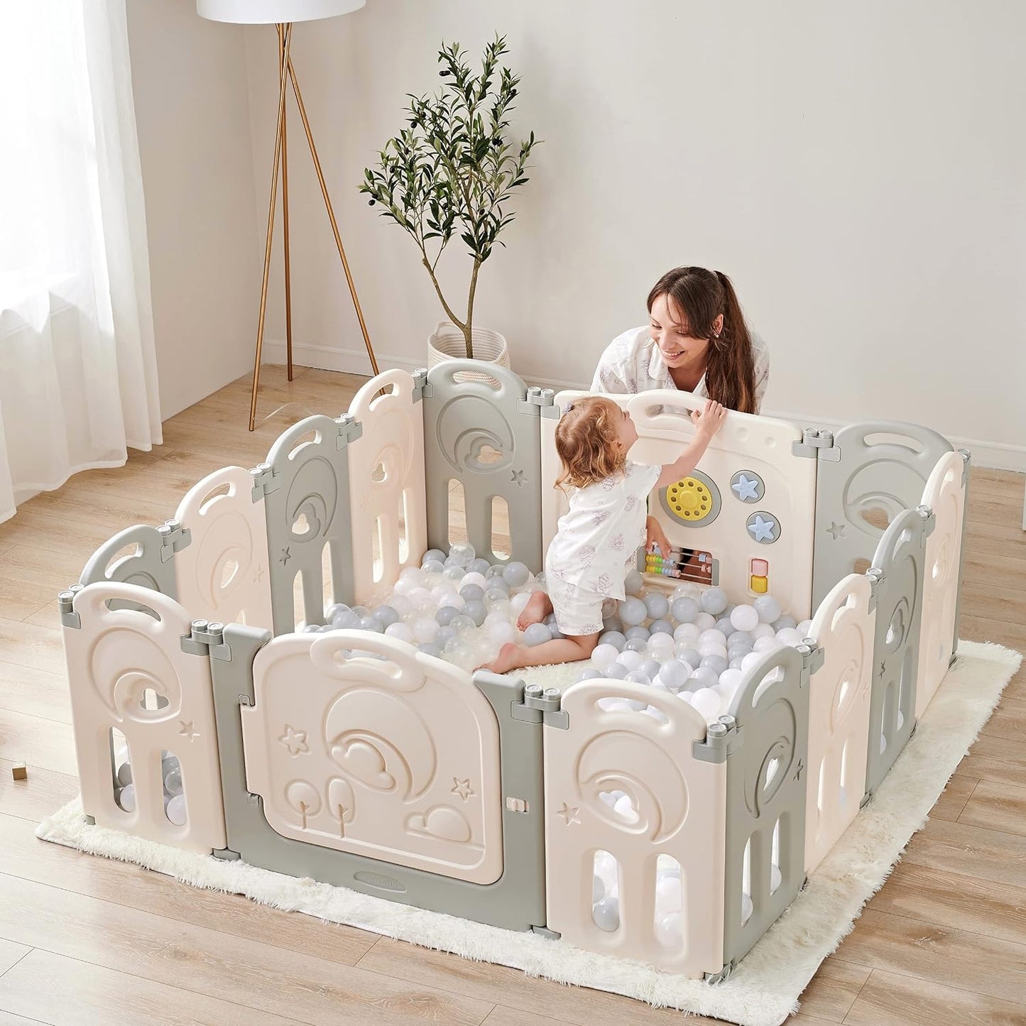 Fortella 14 Panel Playpen