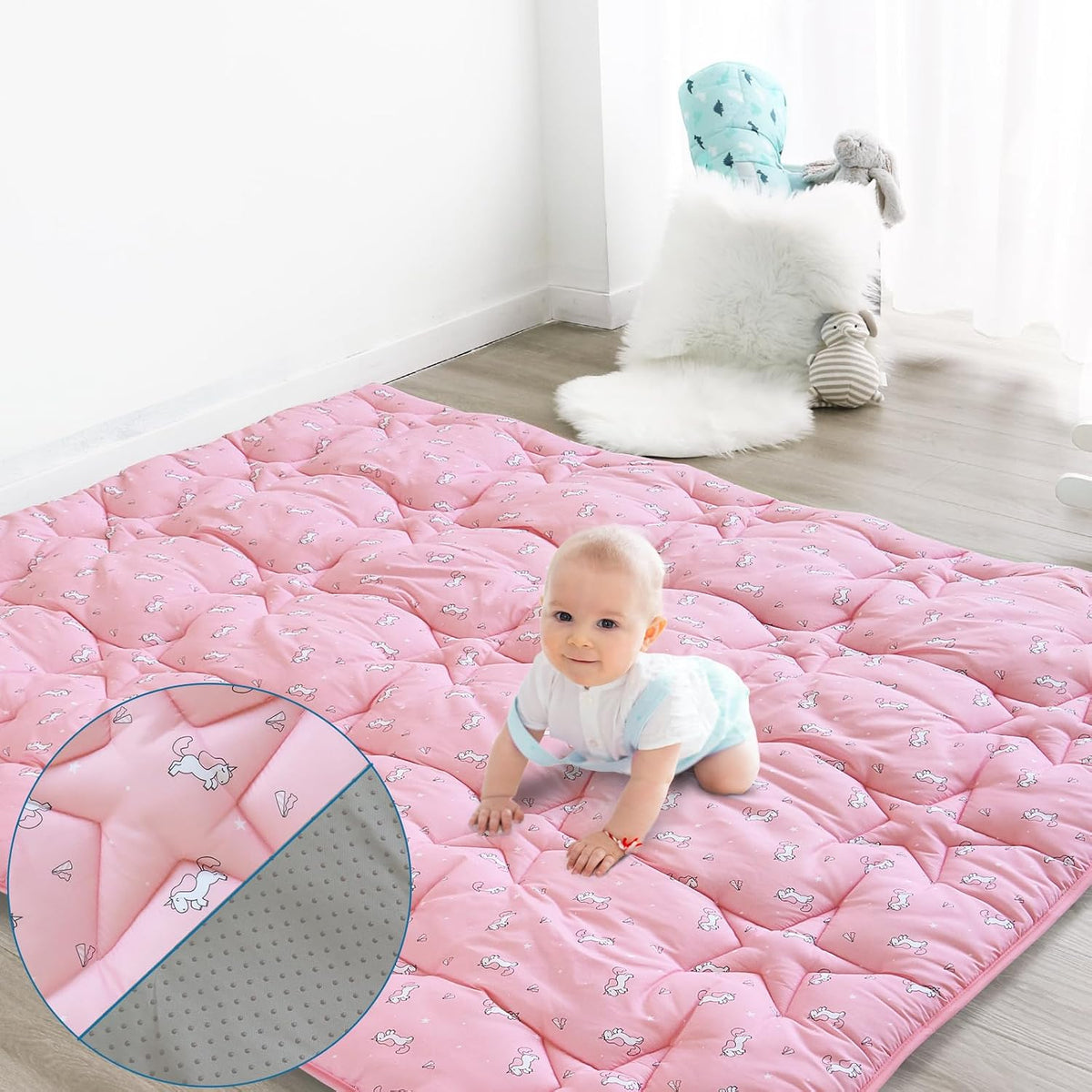 SpringSpirit Playmat for Playpen
