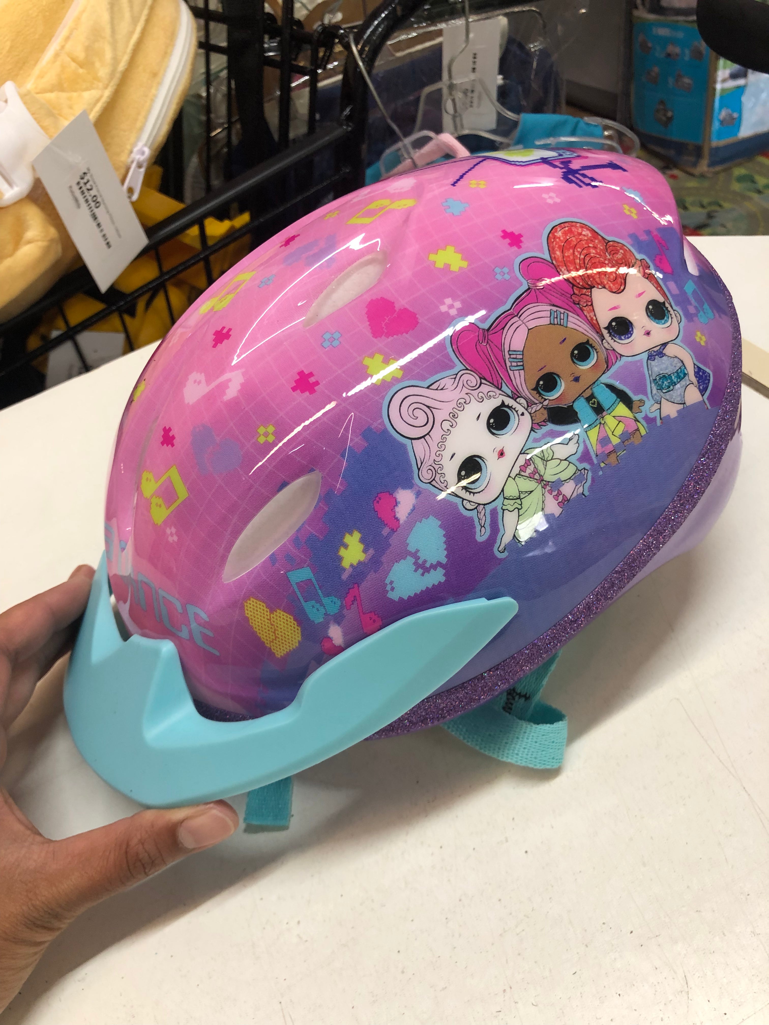 Lol surprise bike store helmet