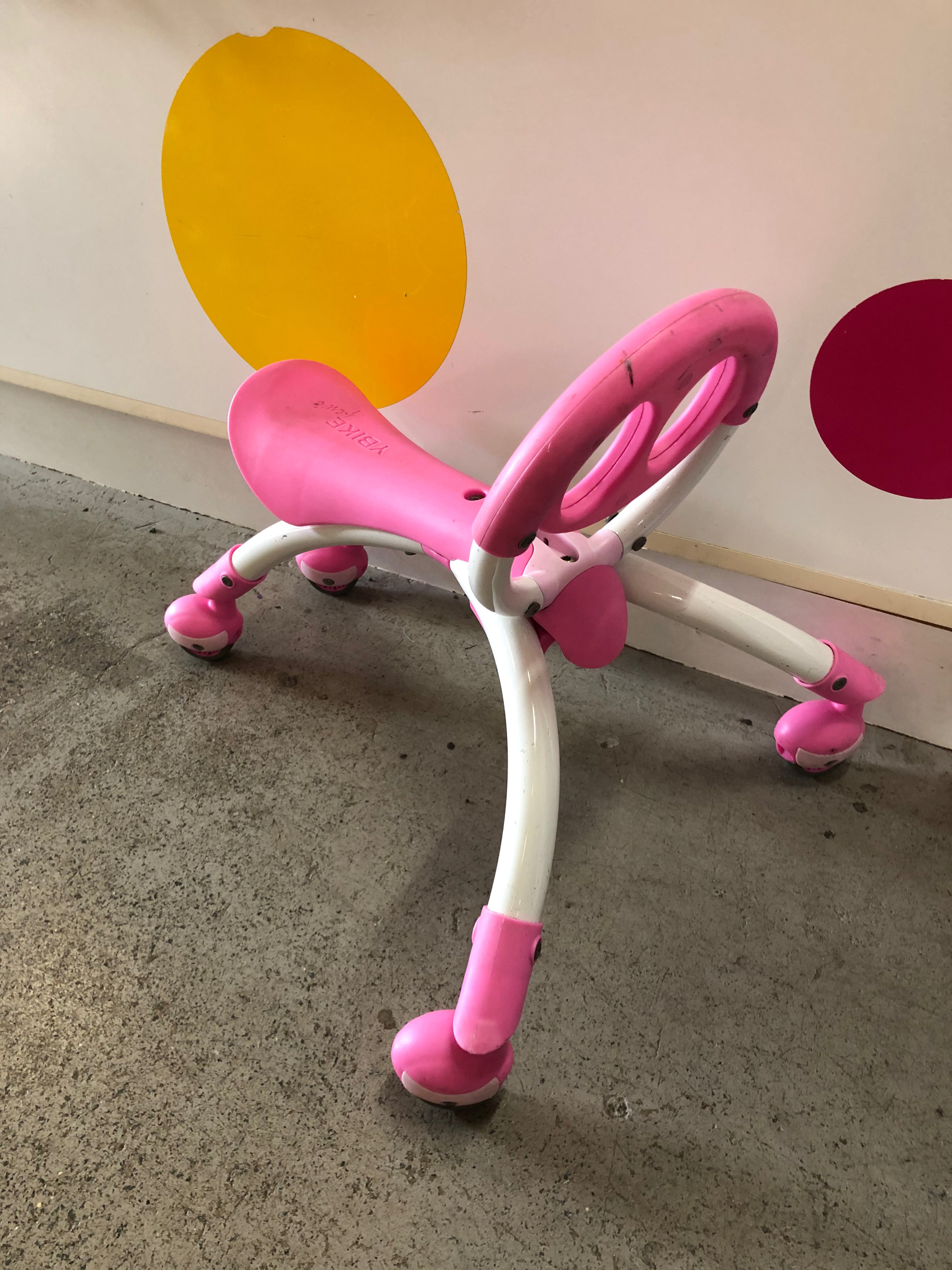 Ybike Pewi Ride On Pink Caterkids Hawaii