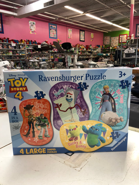 New Disney Toy Story 4pk Puzzle