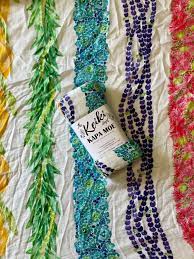 The Keiki Dept Bamboo Muslin Swaddle, Lei Anuenue