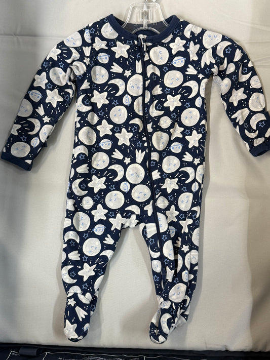 Blue Space Coverall, 0-3m