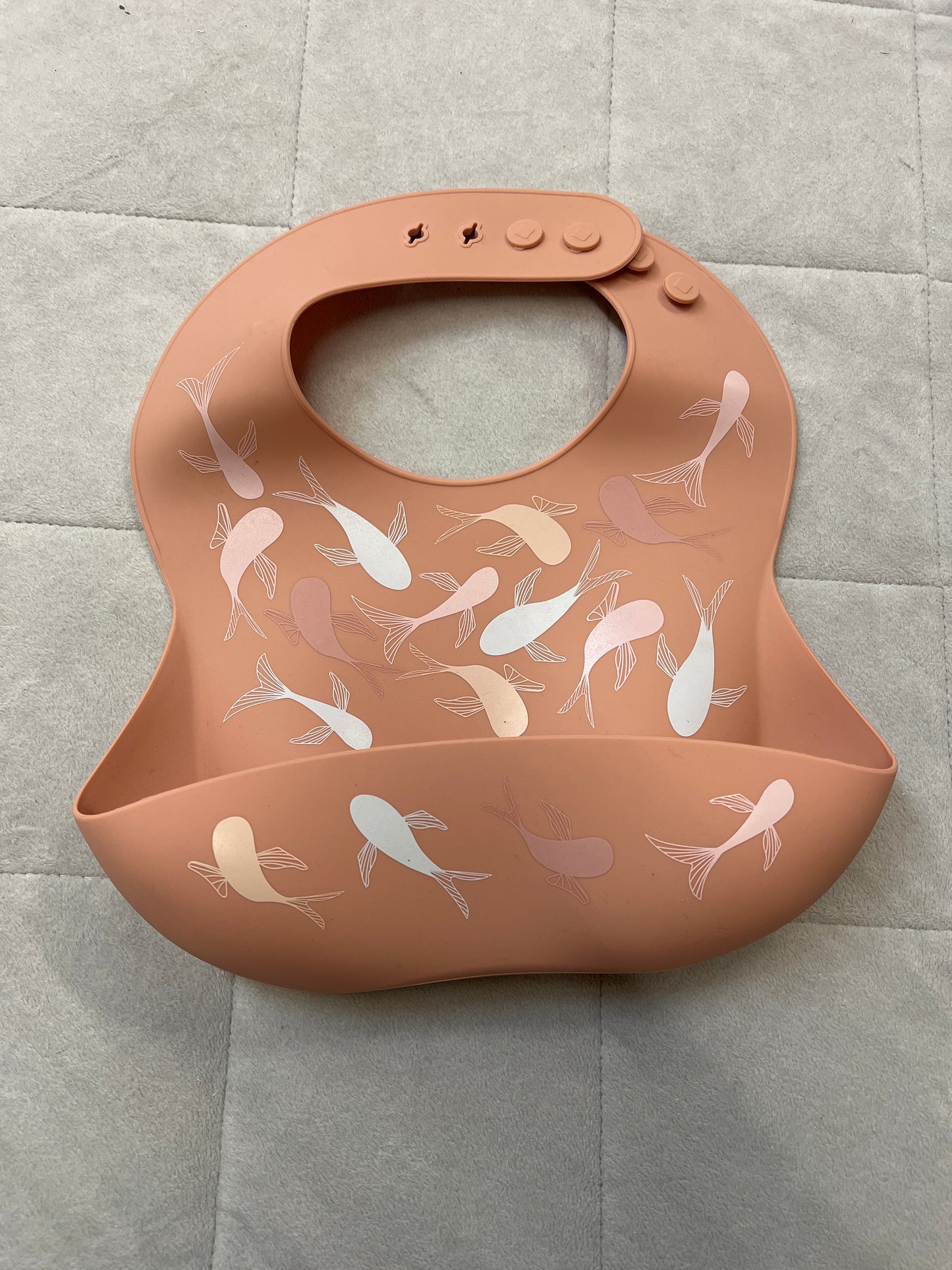 Baby Eel Silicone Bib