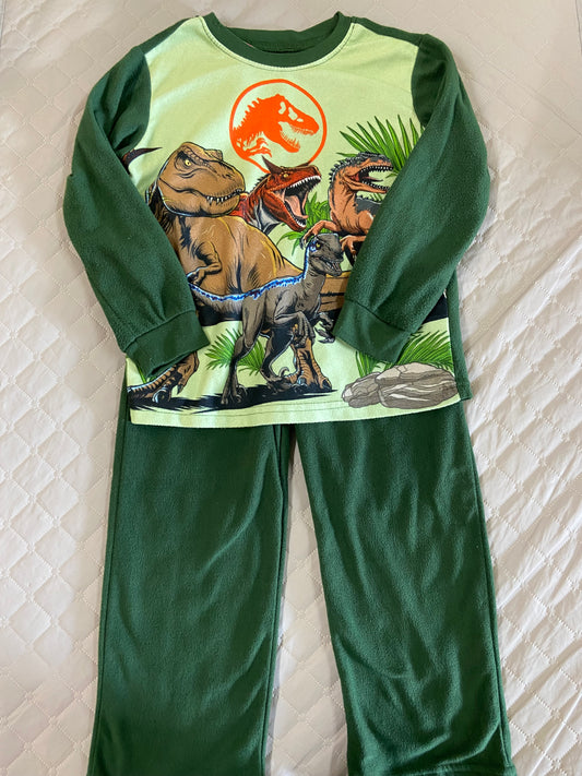 Jurassic World Dinosaur Pajama Set, 4