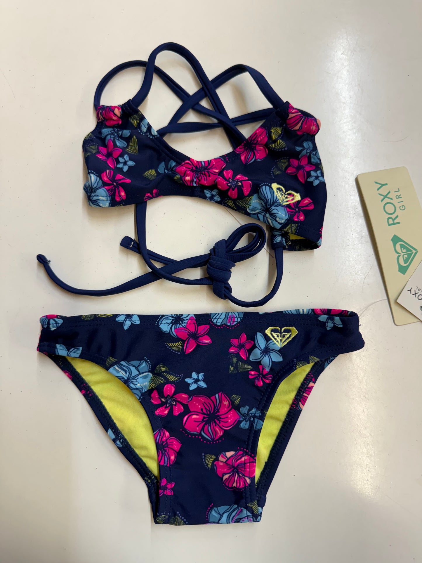 New 2pc Roxy Swim, 18-24m