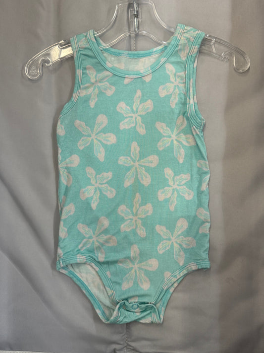 Reign + Skye Teal Bodysuit, 6-12m