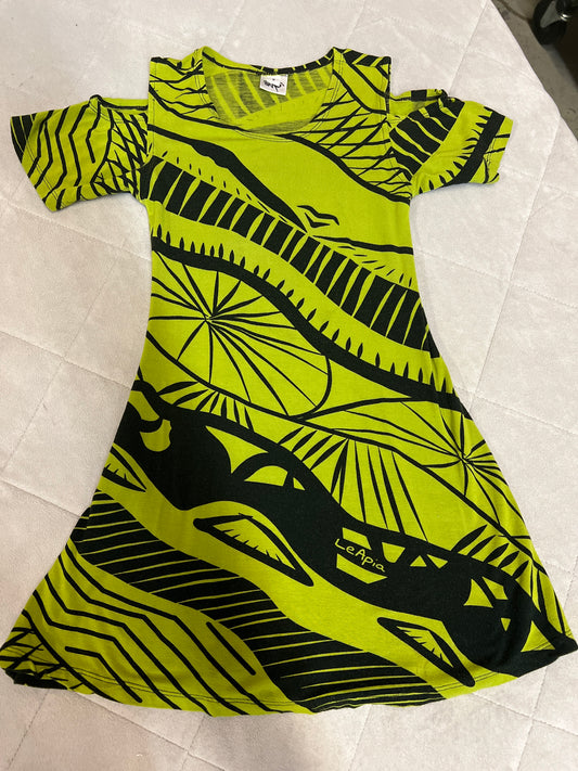 Missing Polynesia Dress, Size 2-3T
