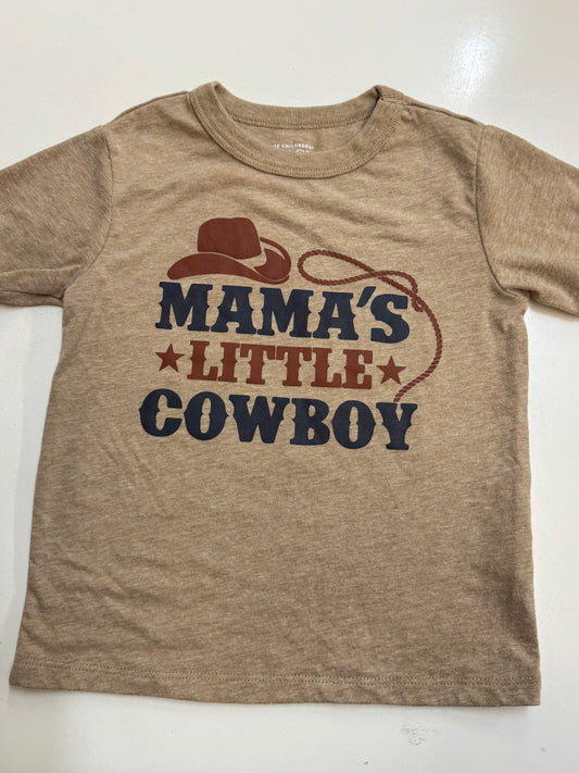 Mama’s Little Cowboy Shirt, 2T