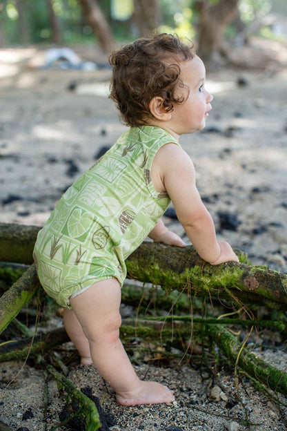 Kapa Kalo Bamboo Tank Romper: 18-24mo