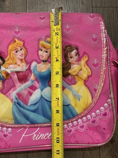 Disney Girl's Princess Pink Messenger Bag purple, vintage crossbody shoulder￼￼