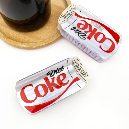 Diet Coke Hair Claw Clip