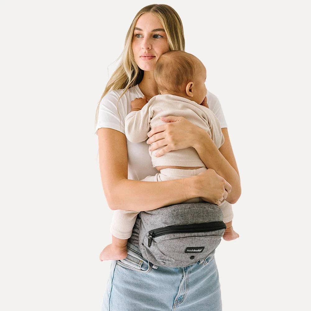 The Tushbaby Hip Carrier: Black & Gold / Tushbaby