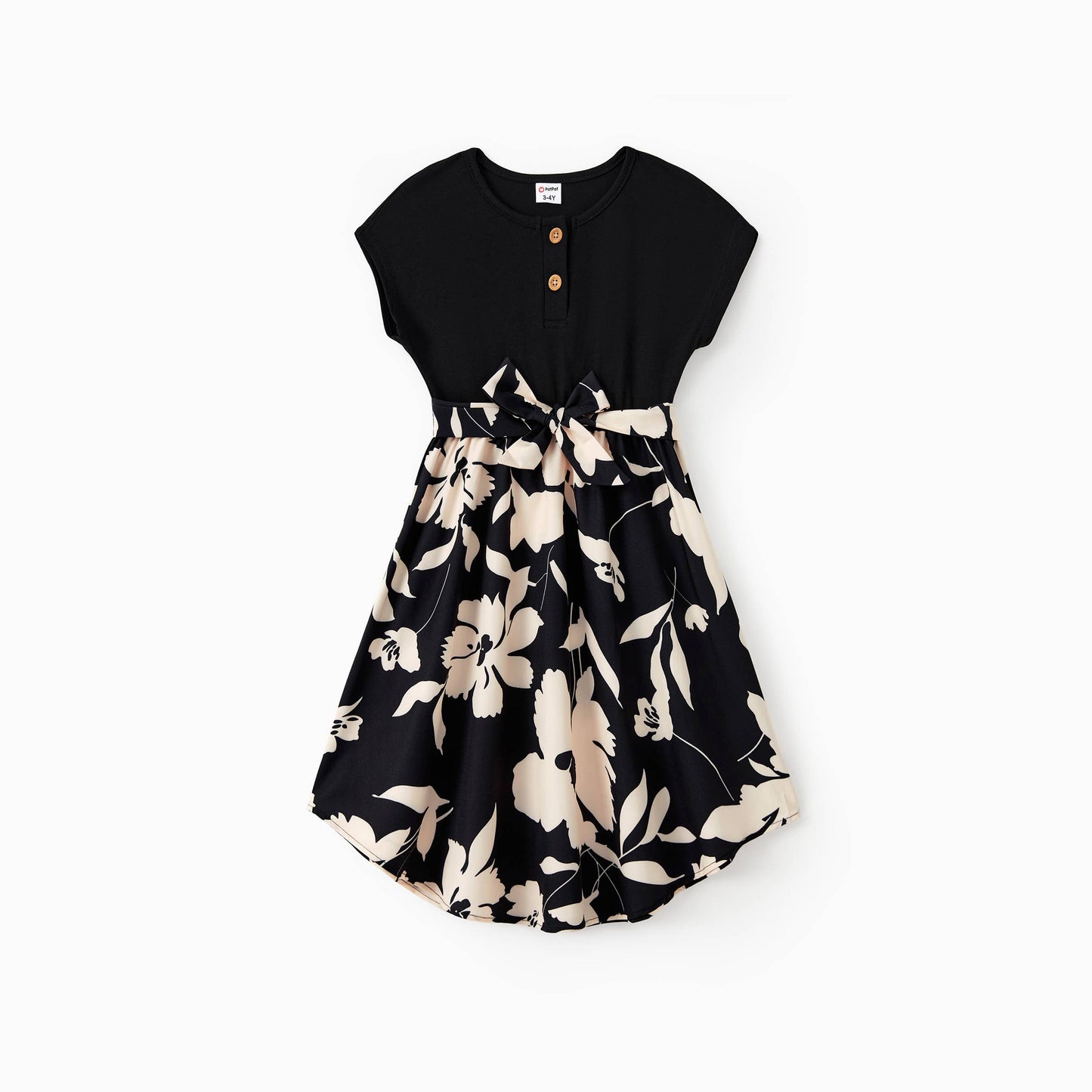 Black Floral Dress: 2 Years